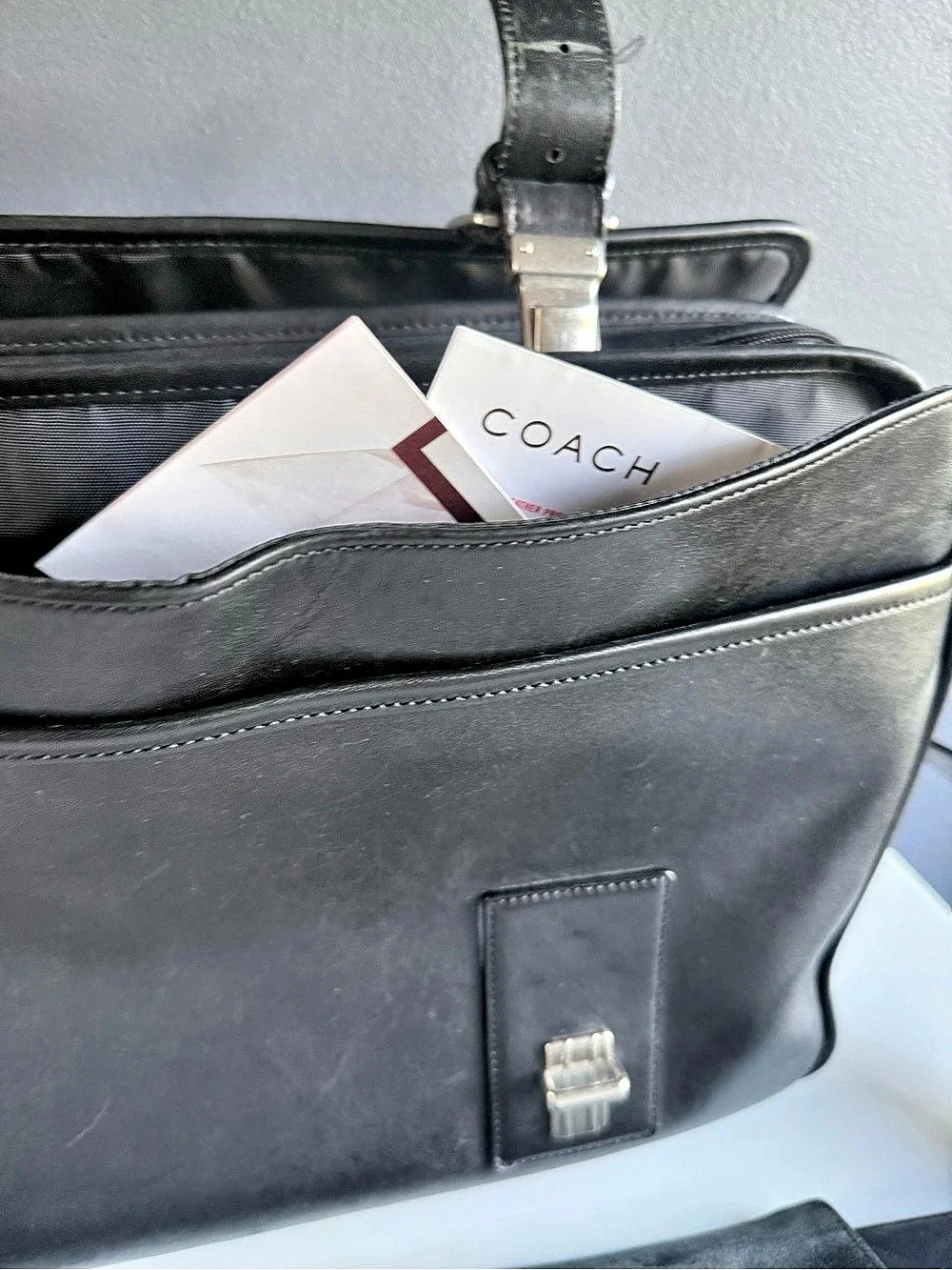 Coach westchester briefcase